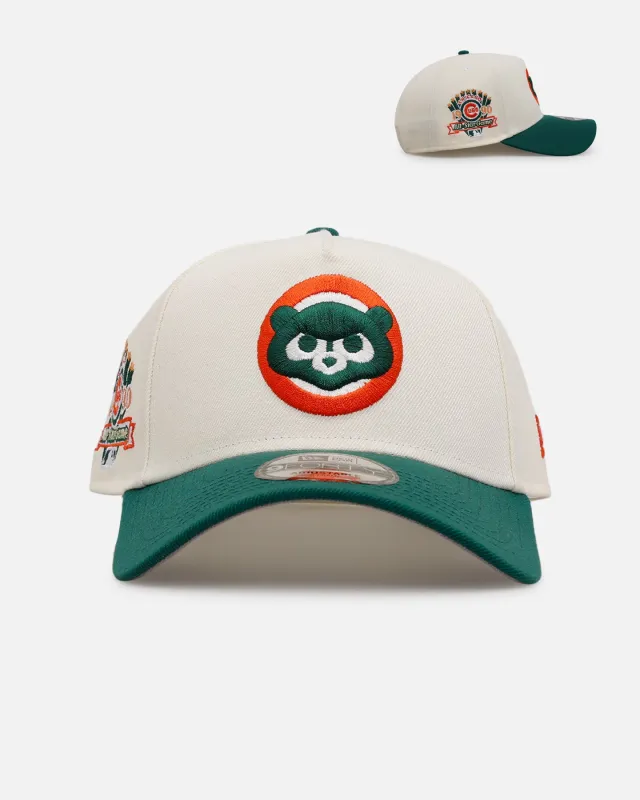 New Era Chicago Cubs 'Citrus' 9FORTY A-Frame Snapback Chrome/Green/Orange sold by Culture Kings