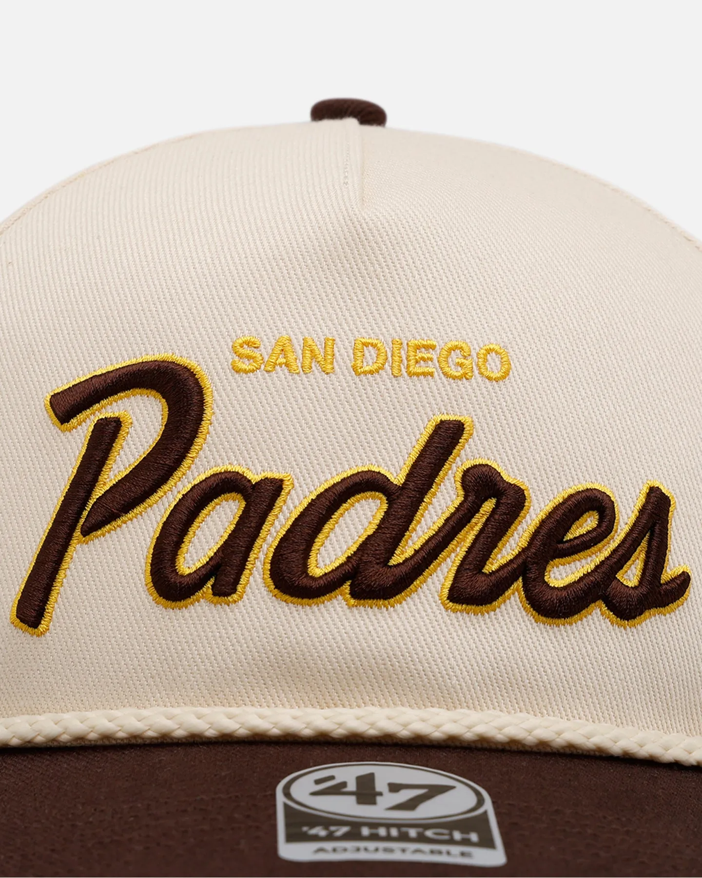 47 Brand San Diego Padres 'MLB Opening Day' Script Hitch Snapback Natural sold by Culture Kings product image thumbnail 5