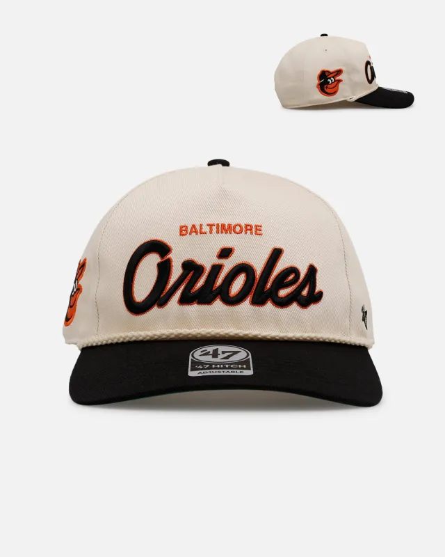 47 Brand Baltimore Orioles 'MLB Opening Day' Script Hitch Snapback Natural sold by Culture Kings