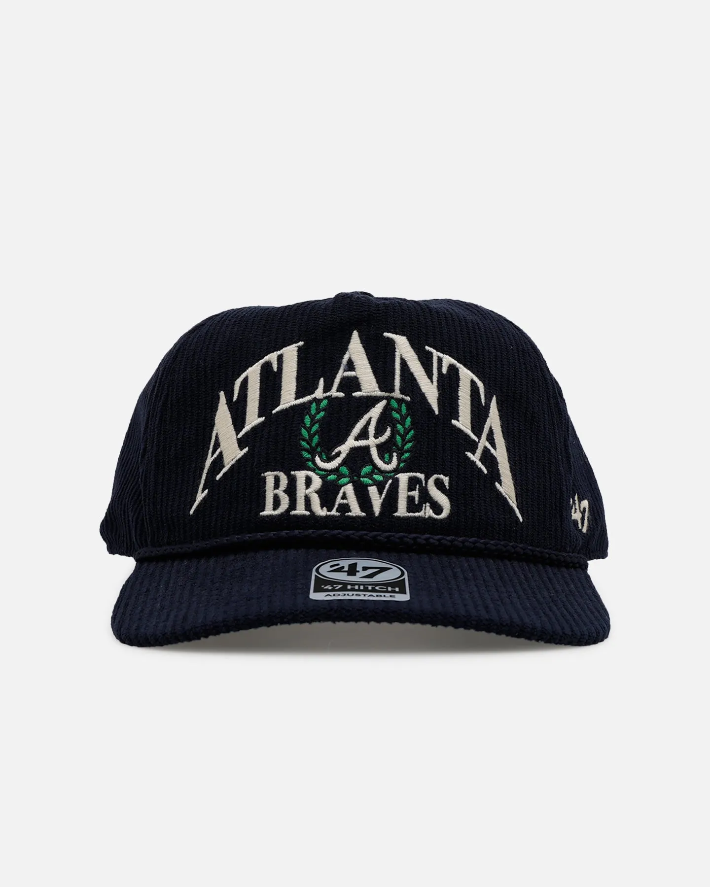 47 Brand Atlanta Braves 'Pitchout' 47 Hitch Corduroy Snapback Navy sold by Culture Kings