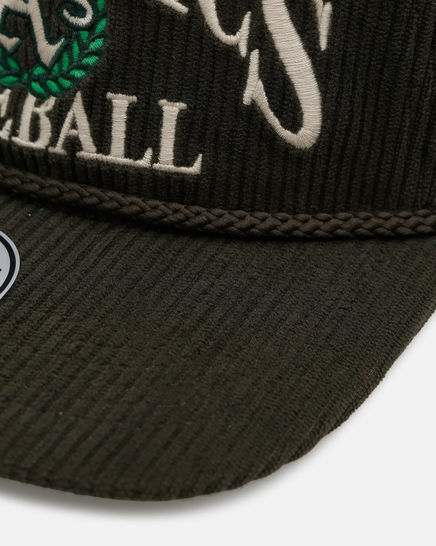 47 Brand Oakland Athletics 'Pitchout' 47 Hitch Corduroy Snapback Green sold by Culture Kings product image thumbnail 2