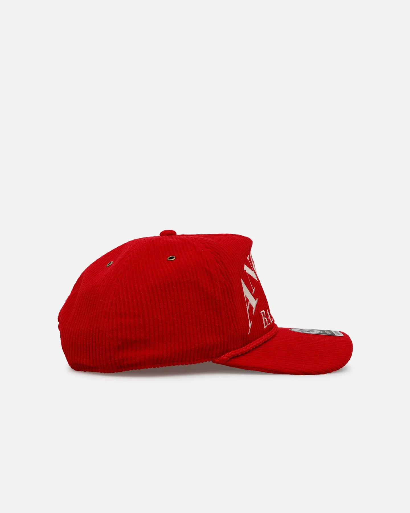 47 Brand Los Angeles Angels 'Pitchout' 47 Hitch Corduroy Snapback Red sold by Culture Kings product image thumbnail 4