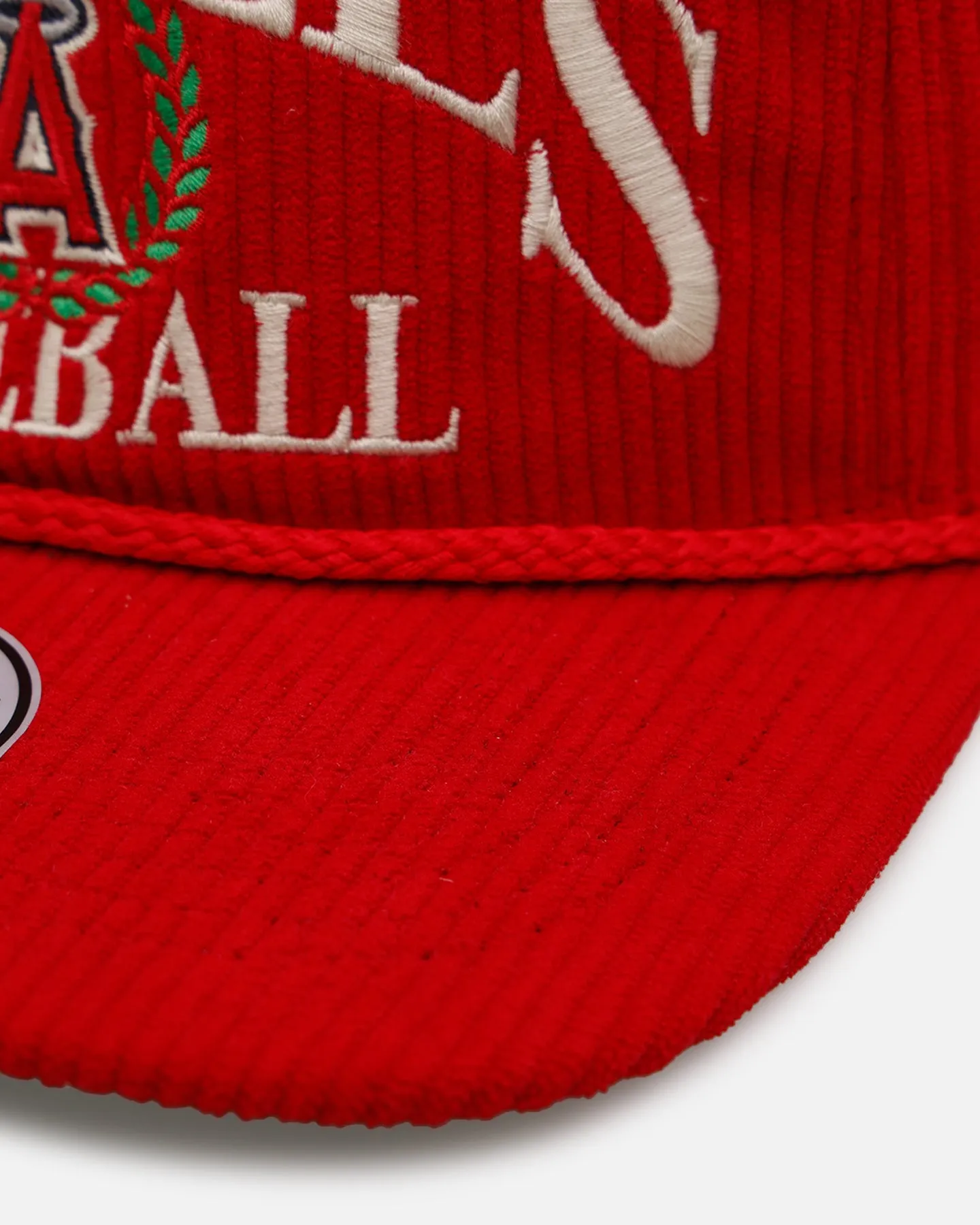 47 Brand Los Angeles Angels 'Pitchout' 47 Hitch Corduroy Snapback Red sold by Culture Kings product image thumbnail 2
