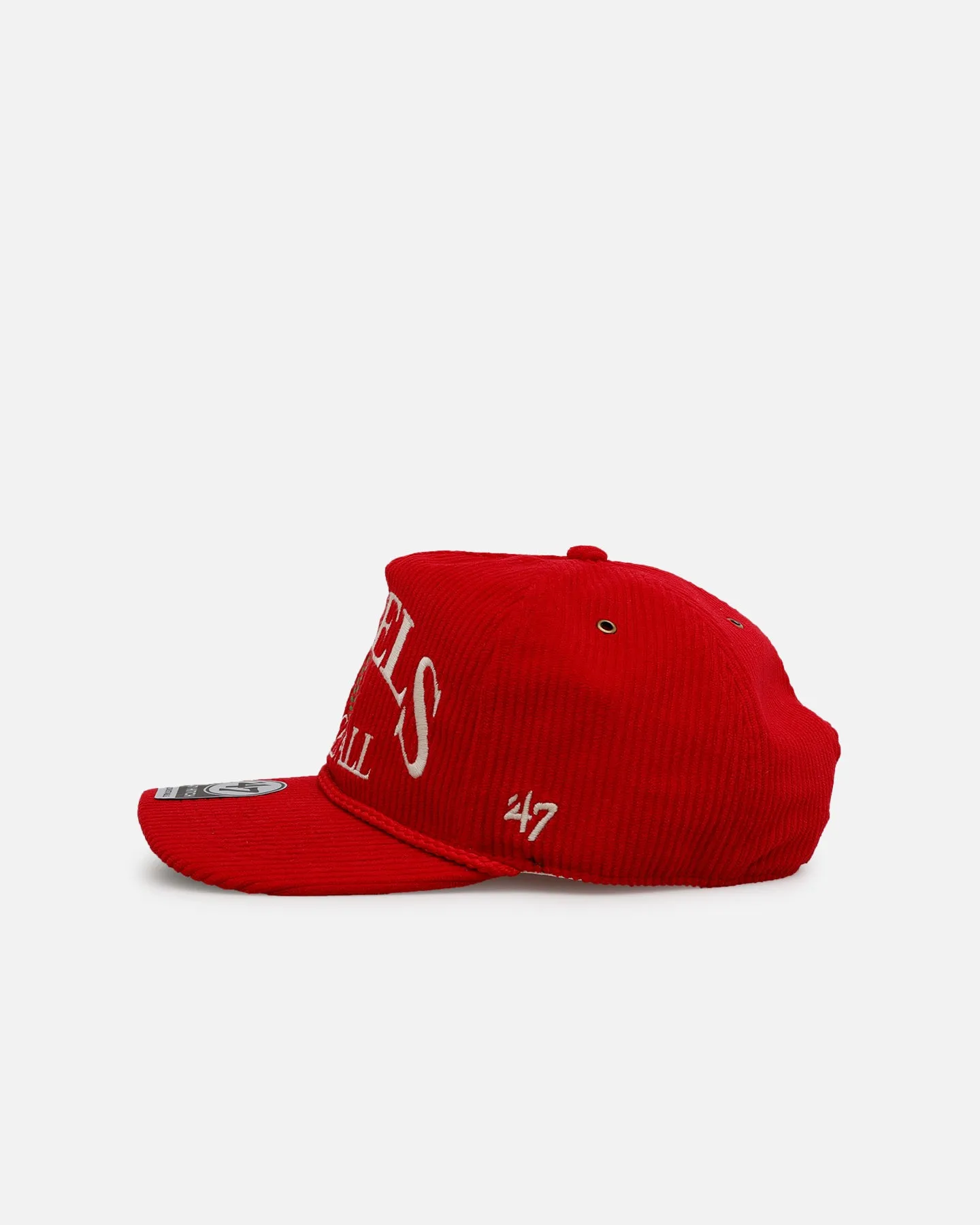 47 Brand Los Angeles Angels 'Pitchout' 47 Hitch Corduroy Snapback Red sold by Culture Kings product image thumbnail 5