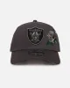 New Era Las Vegas Raiders 'Gray Tonal Roses' 9FORTY A-Frame Snapback Gray sold by Culture Kings