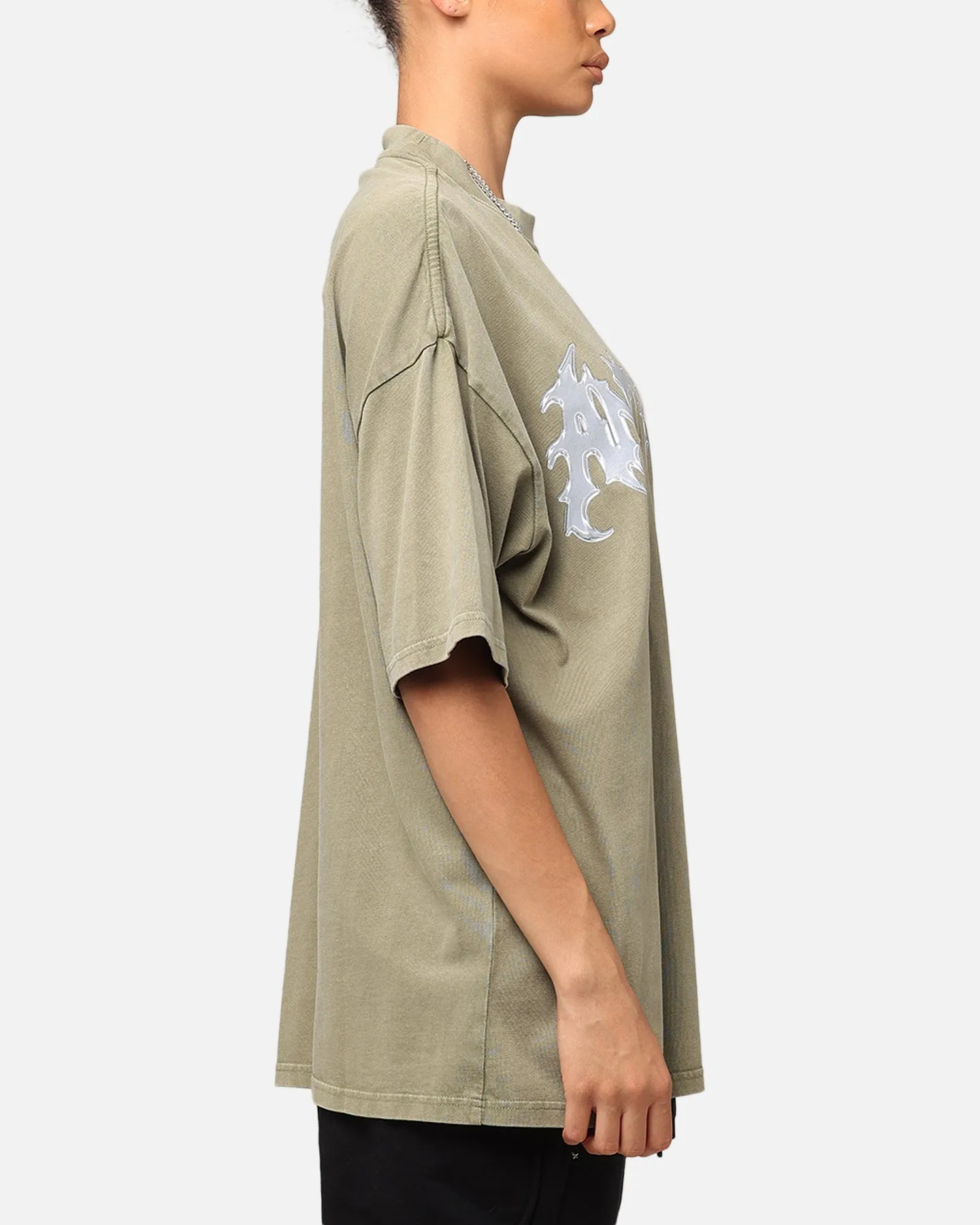 The Anti Order New Dawn Mock Neck T-Shirt Vintage Khaki sold by Culture Kings product image thumbnail 4