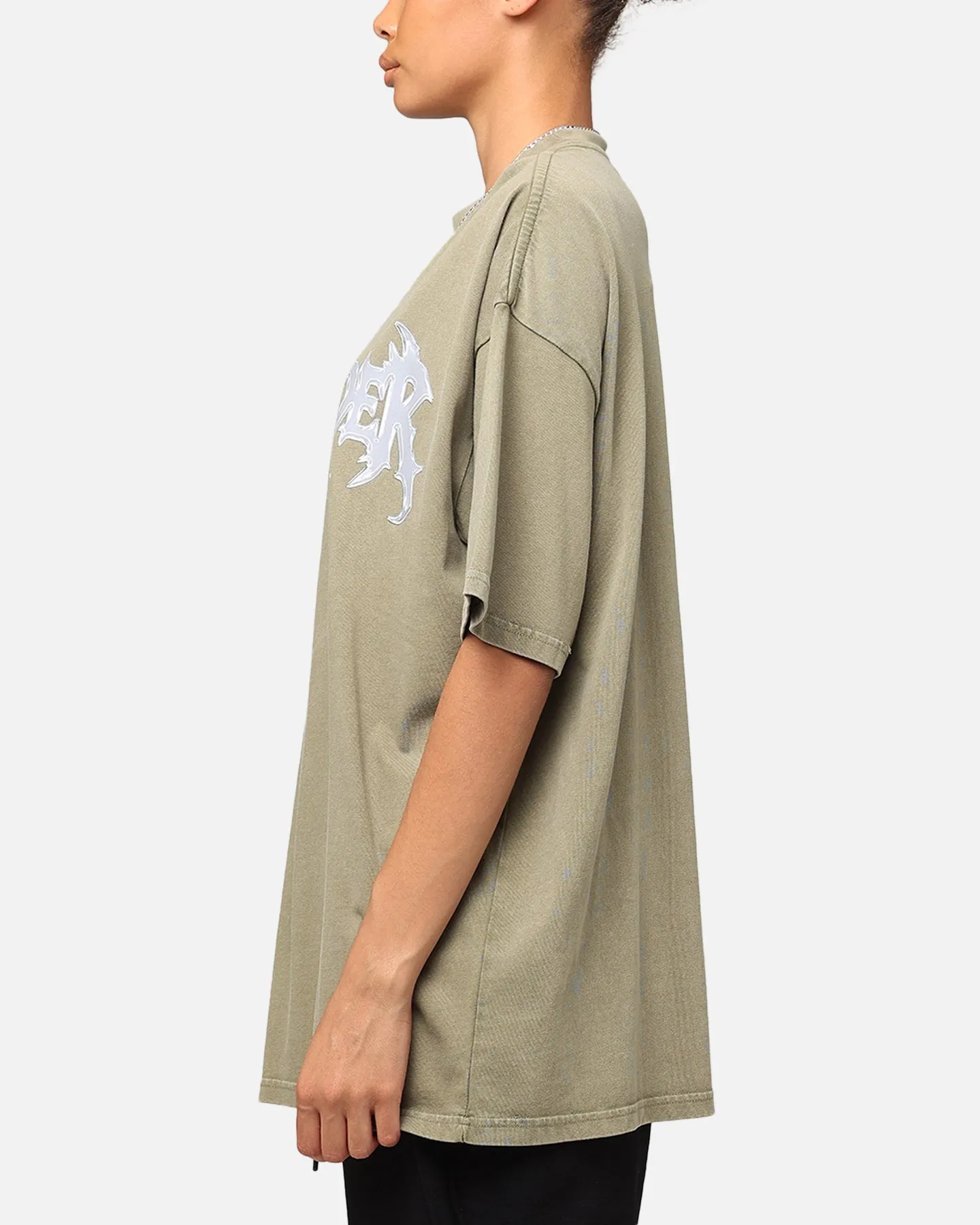 The Anti Order New Dawn Mock Neck T-Shirt Vintage Khaki sold by Culture Kings product image thumbnail 5