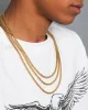 NXS 5mm Chain Link Set Gold sold by Culture Kings