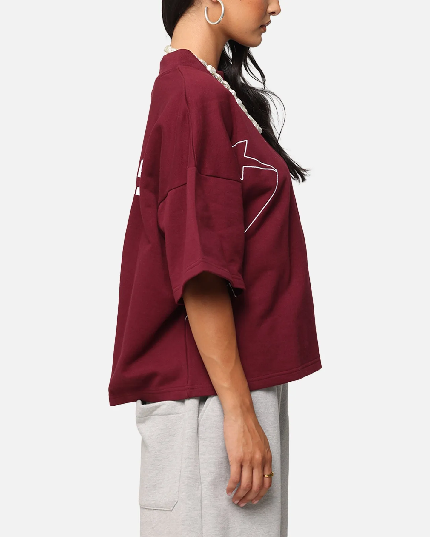 Loiter Dark Performance T-Shirt Burgandy sold by Culture Kings product image thumbnail 5