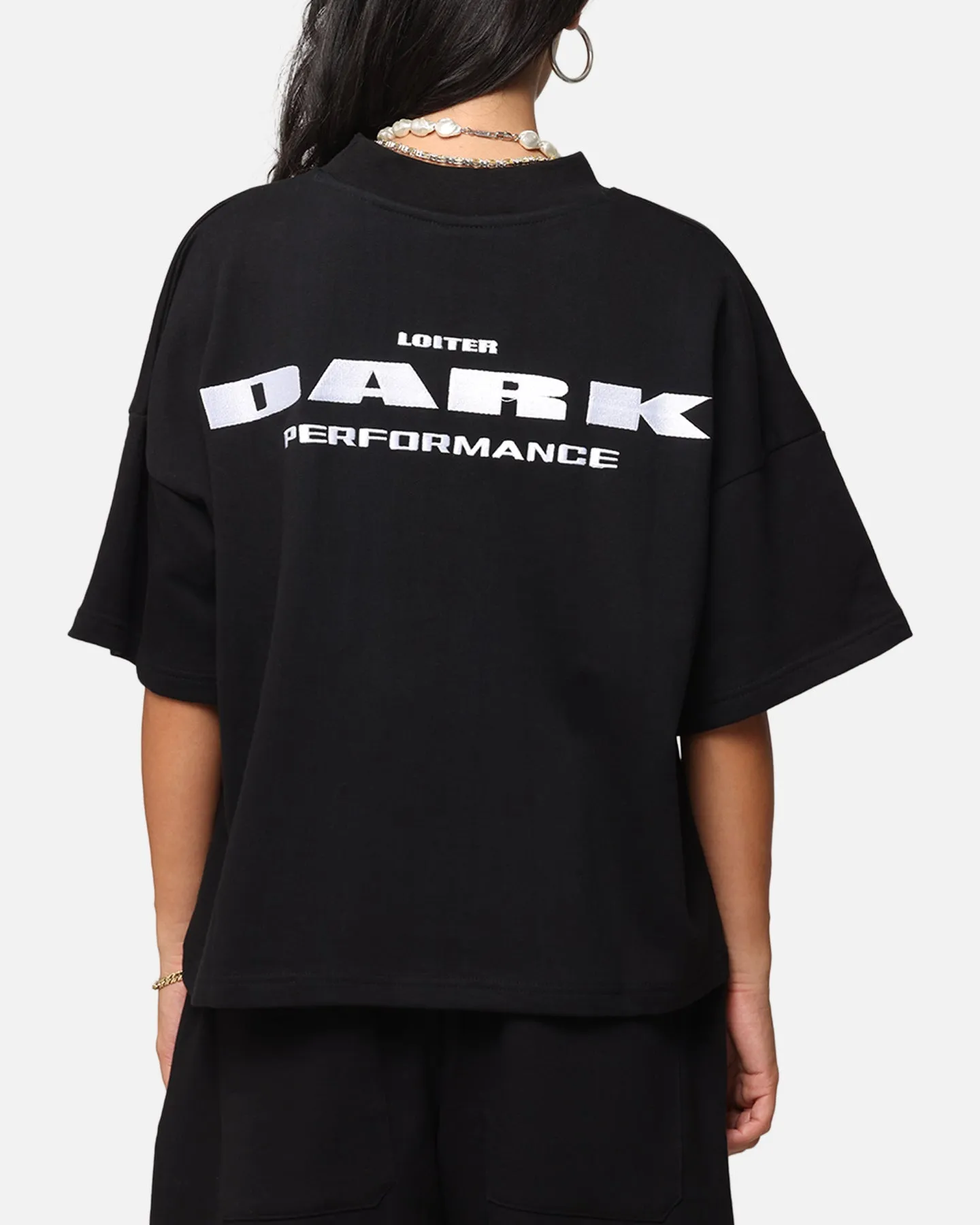 Loiter Dark Performance T-Shirt Black sold by Culture Kings product image thumbnail 2