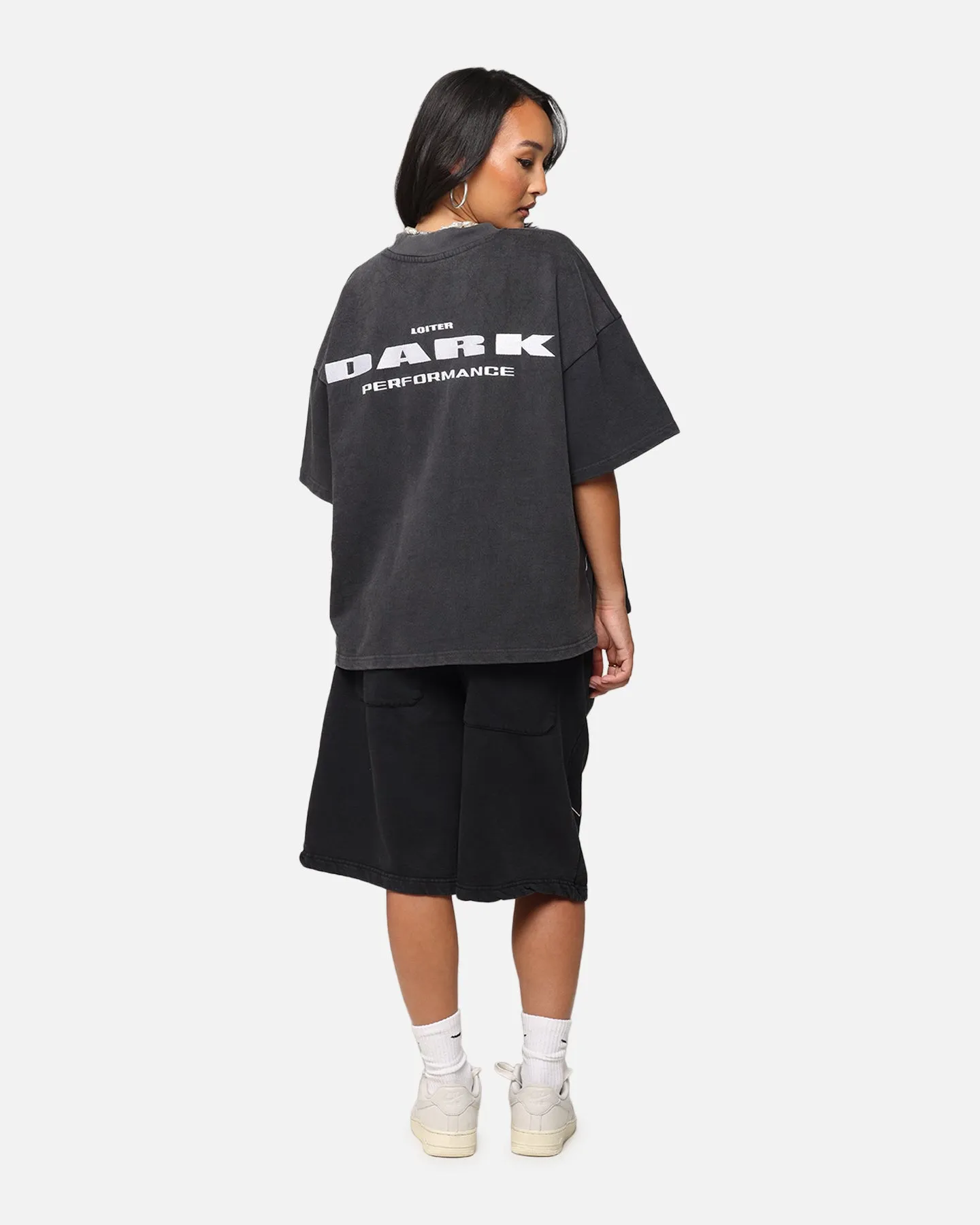 Loiter Dark Performance T-Shirt Charcoal sold by Culture Kings product image thumbnail 4
