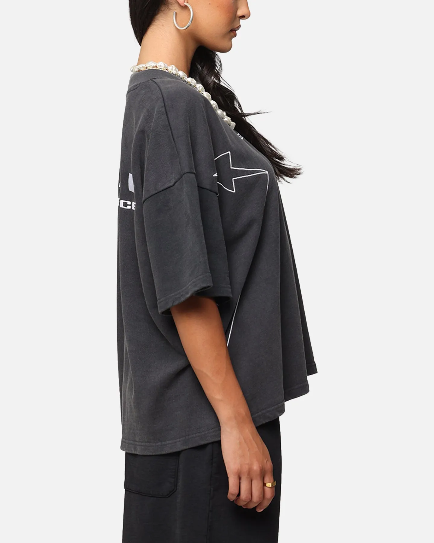 Loiter Dark Performance T-Shirt Charcoal sold by Culture Kings product image thumbnail 5