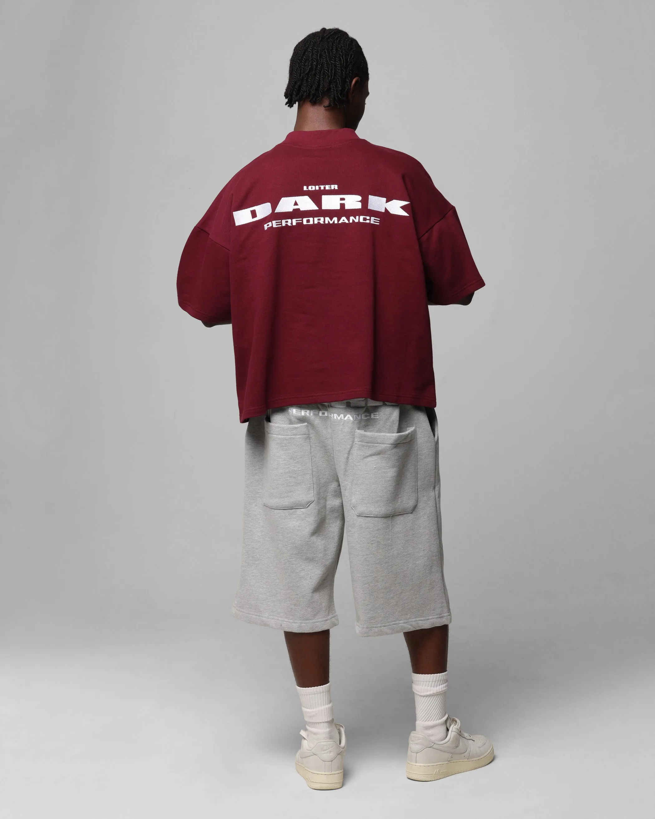 Loiter Dark Performance T-Shirt Burgandy sold by Culture Kings product image thumbnail 4