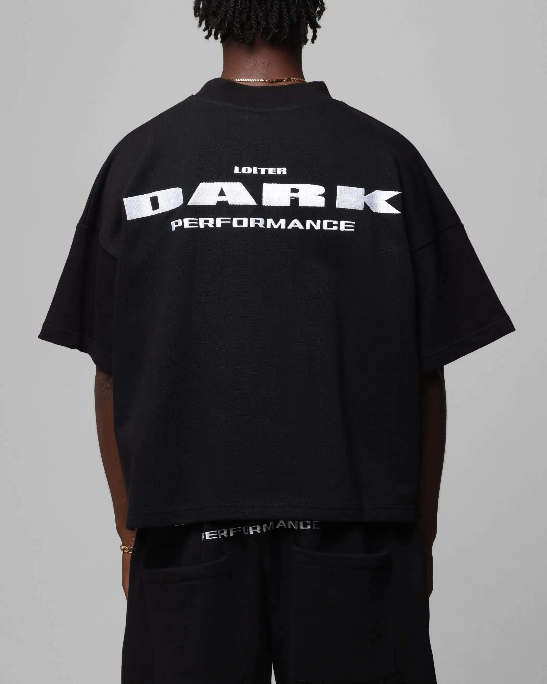 Loiter Dark Performance T-Shirt Black sold by Culture Kings product image thumbnail 2