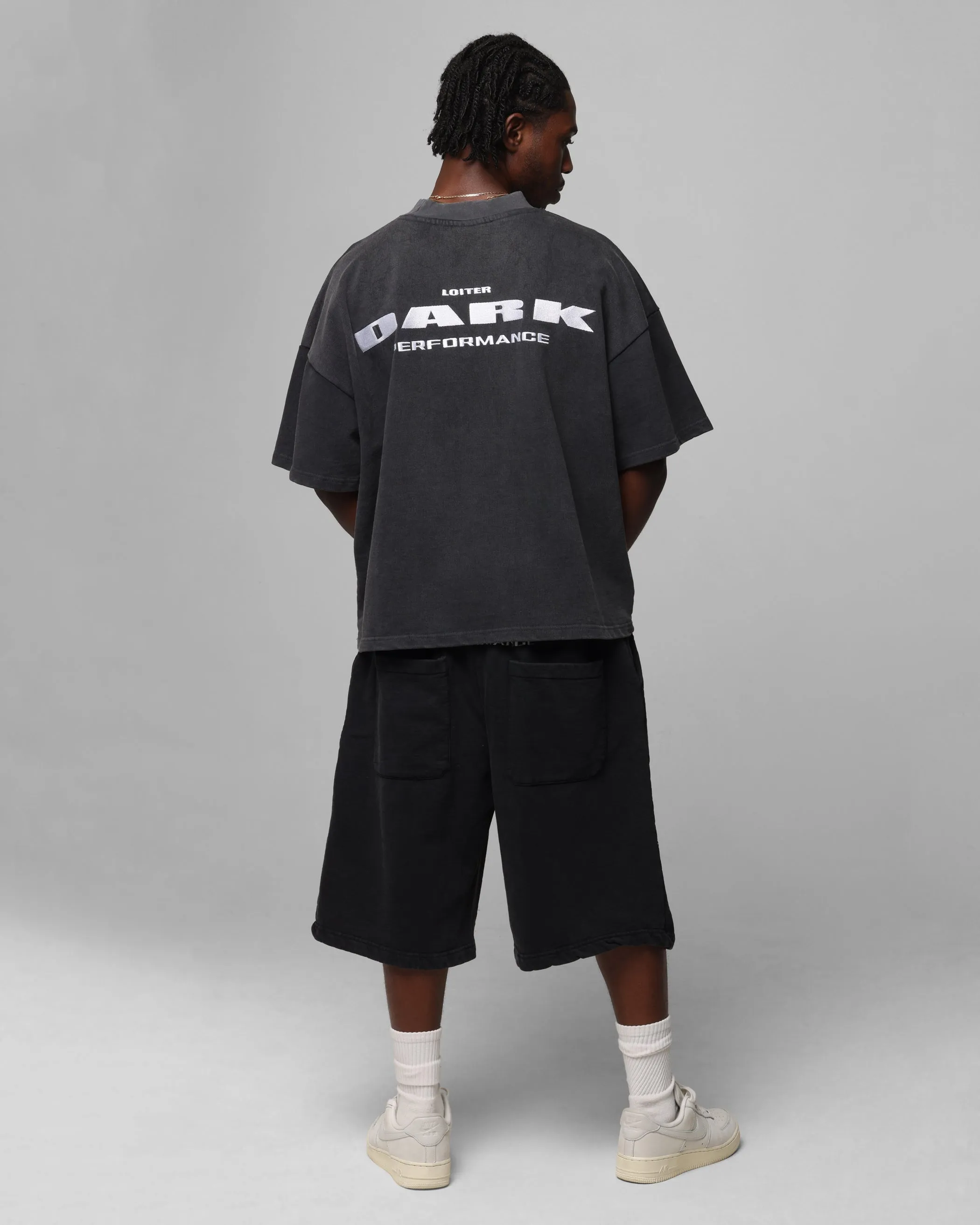 Loiter Dark Performance T-Shirt Charcoal sold by Culture Kings product image thumbnail 4