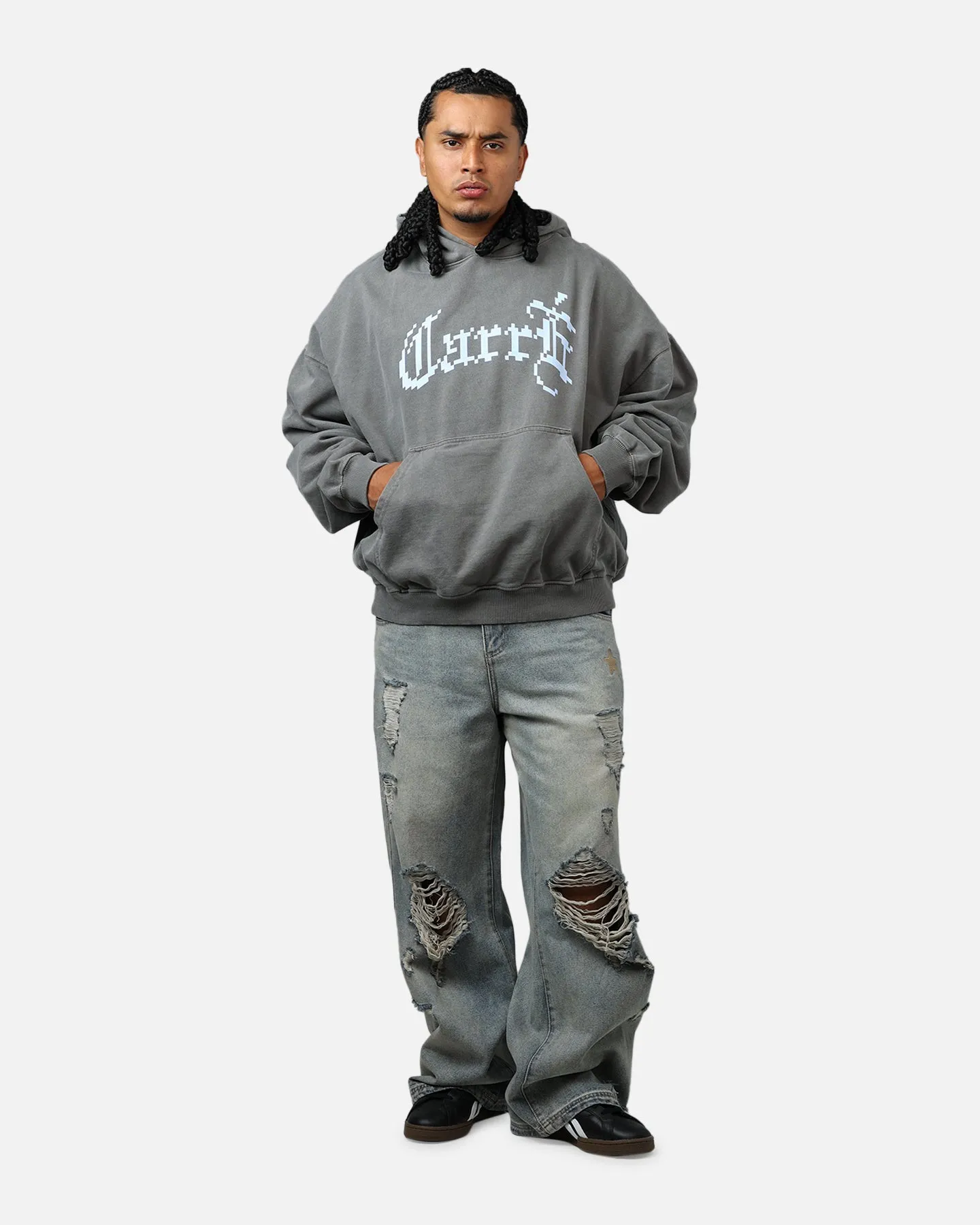 Carre Game Over Hoodie Washed Charcoal sold by Culture Kings product image thumbnail 3