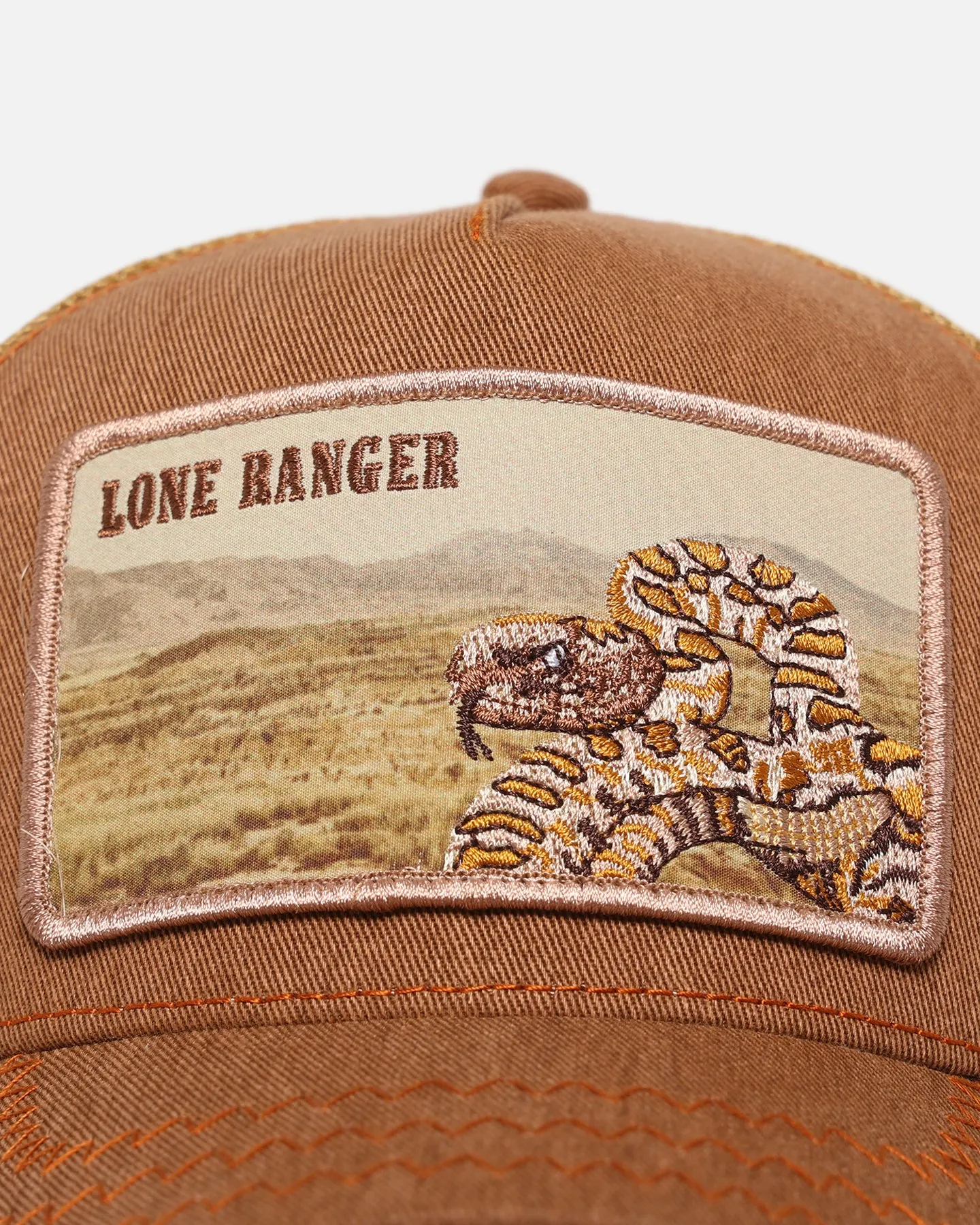 Goorin Bros Lone Ranger Trucker Snapback Tan sold by Culture Kings product image thumbnail 5