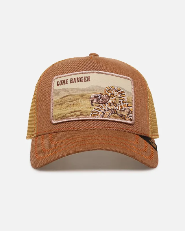 Goorin Bros Lone Ranger Trucker Snapback Tan sold by Culture Kings