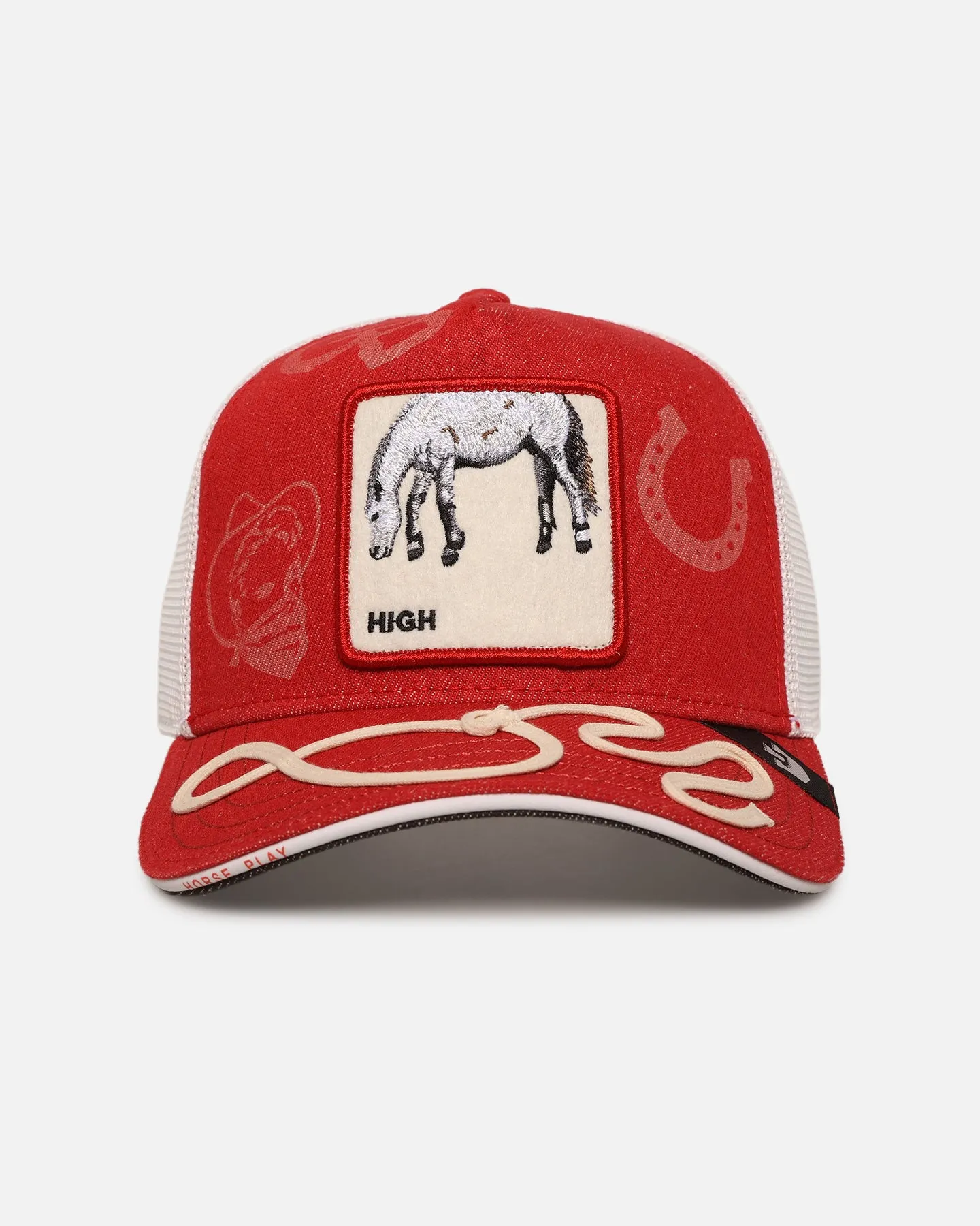 Goorin Bros Way Up Trucker Snapback Red sold by Culture Kings