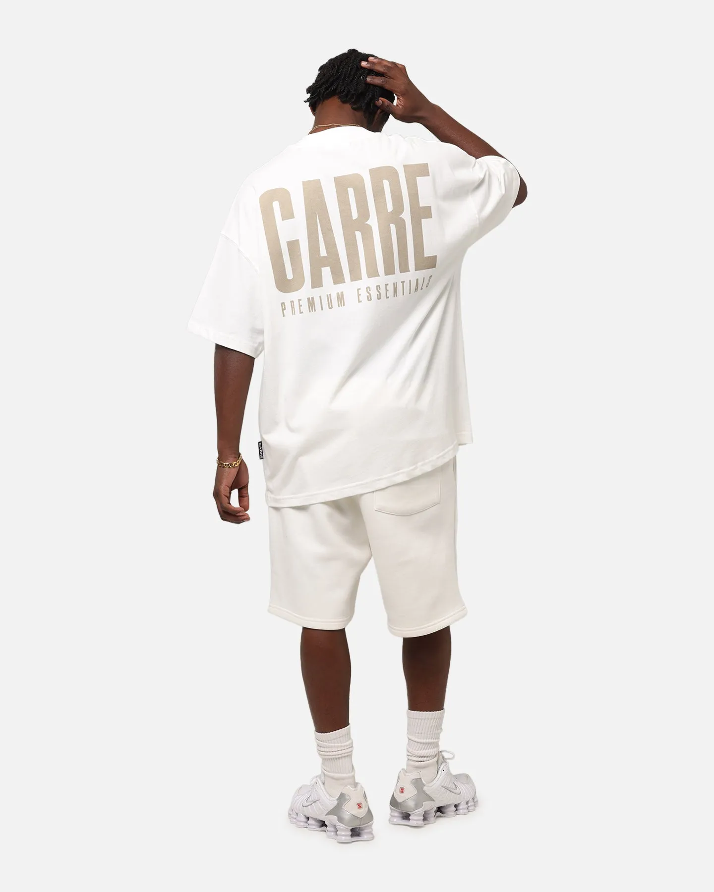 Carre Premium Essentials T-Shirt Off White sold by Culture Kings product image thumbnail 3