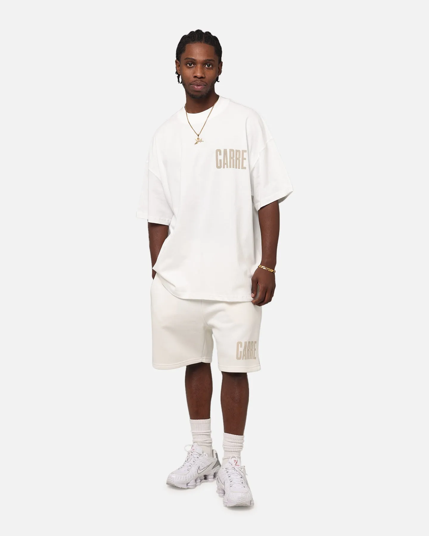 Carre Premium Essentials T-Shirt Off White sold by Culture Kings product image thumbnail 4