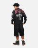 Loiter Cross Long Sleeve T-Shirt Black Acidwash sold by Culture Kings