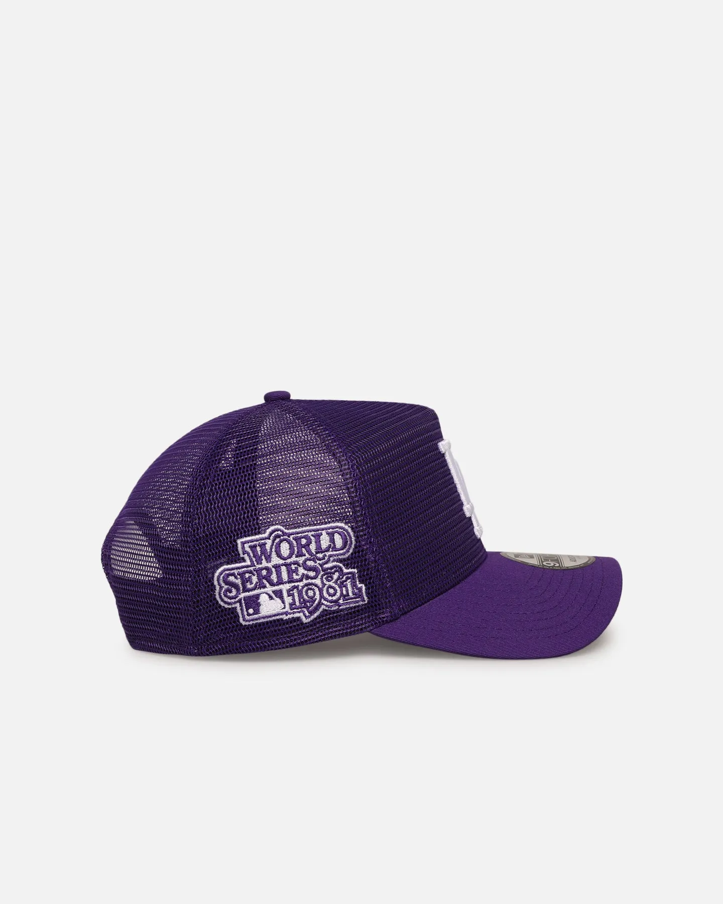 New Era Los Angeles Dodgers 'Polychromatic Mesh' 9FORTY A-Frame Snapback True Purple sold by Culture Kings product image thumbnail 3