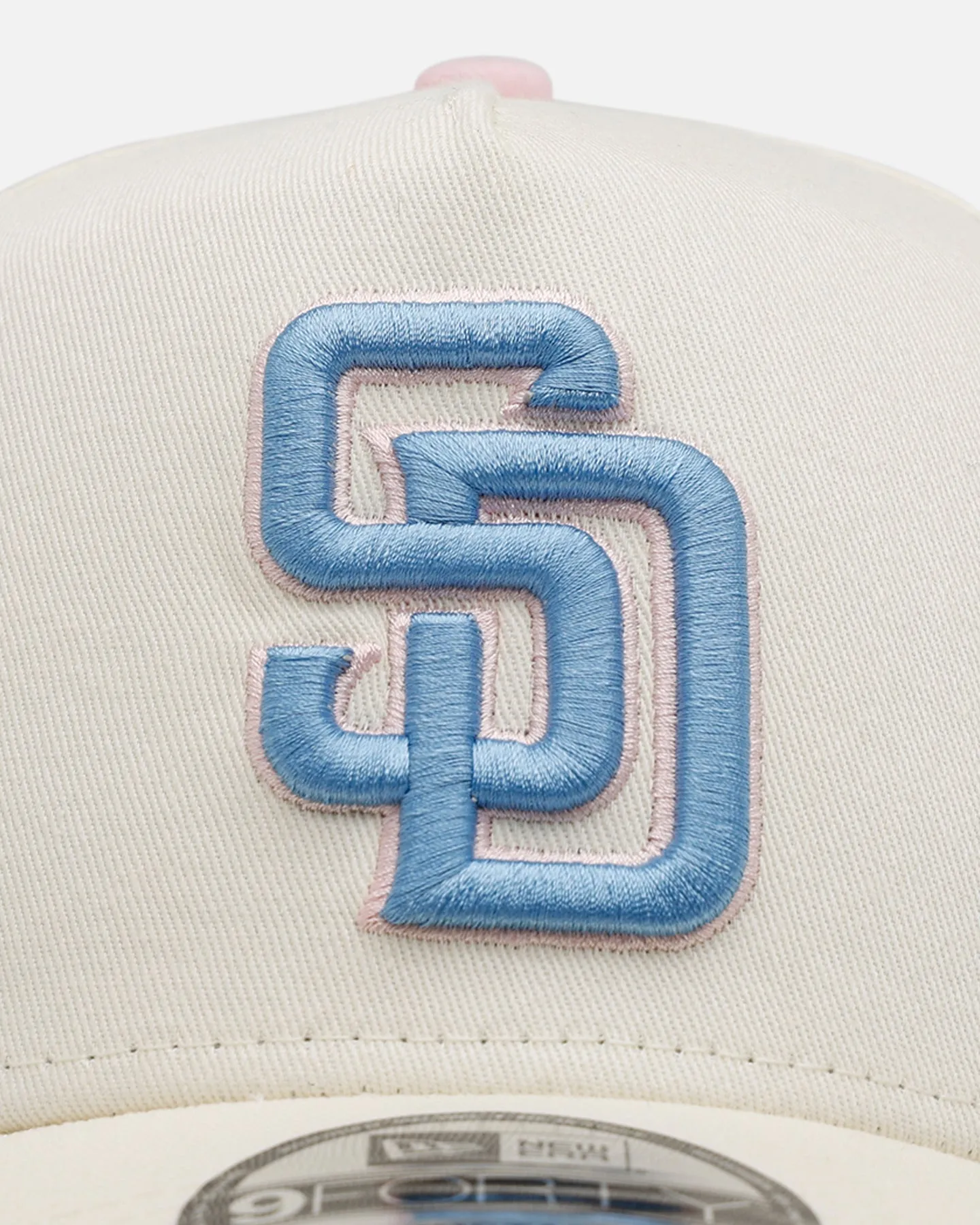 New Era San Diego Padres 'Pastel' 9FORTY A-Frame Snapback Chrome White sold by Culture Kings product image thumbnail 5