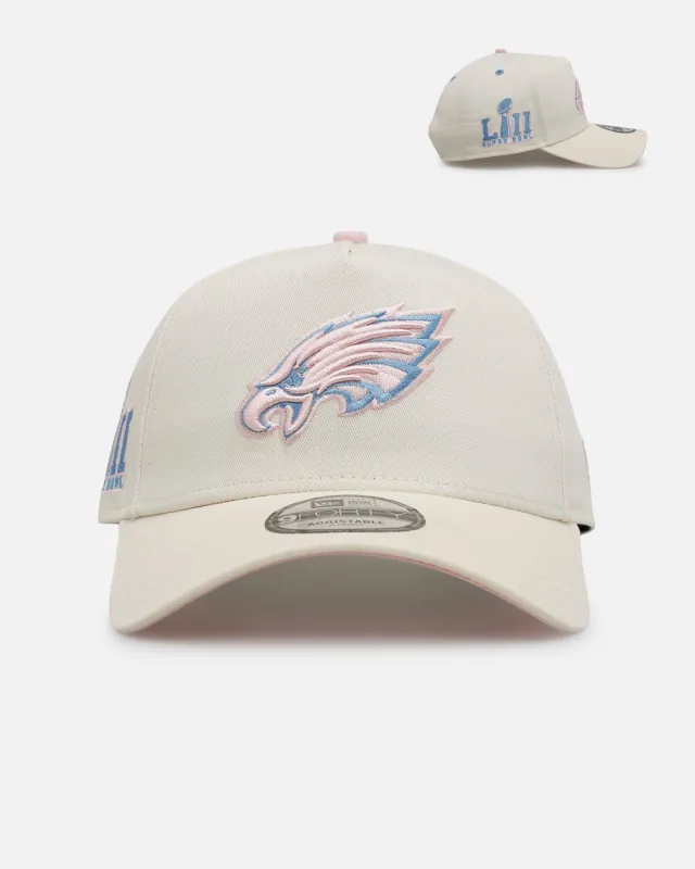 New Era Philadelphia Eagles 'Pastel' 9FORTY A-Frame Snapback Chrome White sold by Culture Kings