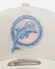 New Era Miami Dolphins 'Pastel' 9FORTY A-Frame Snapback Chrome White sold by Culture Kings