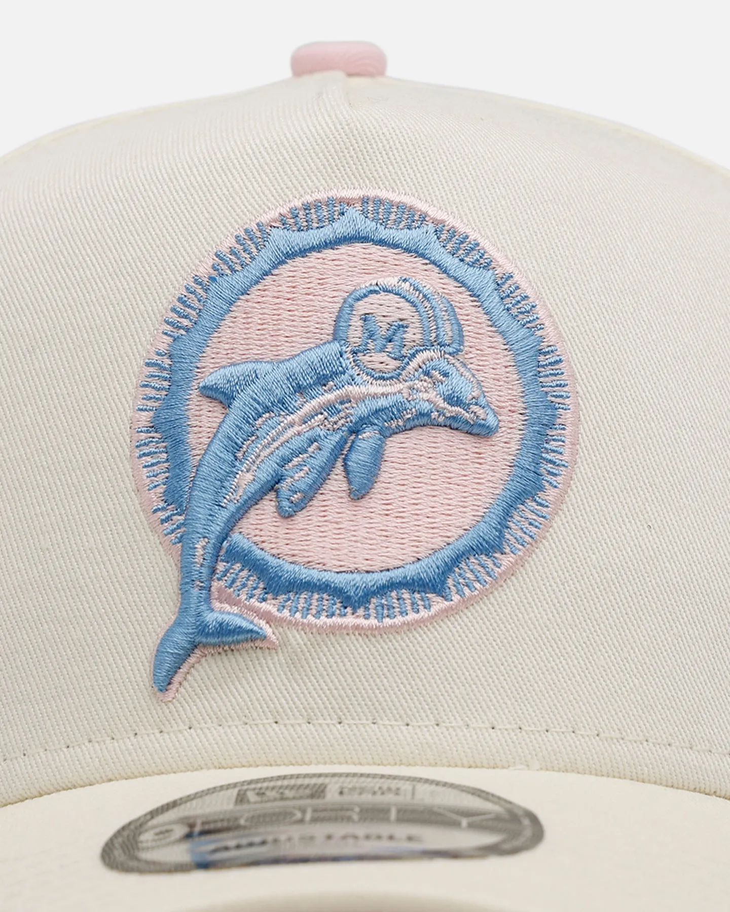New Era Miami Dolphins 'Pastel' 9FORTY A-Frame Snapback Chrome White sold by Culture Kings product image thumbnail 5