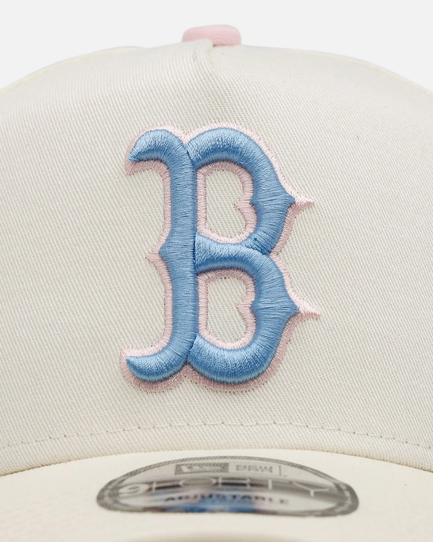 New Era Boston Red Sox 'Pastel' 9FORTY A-Frame Snapback Chrome White sold by Culture Kings product image thumbnail 5