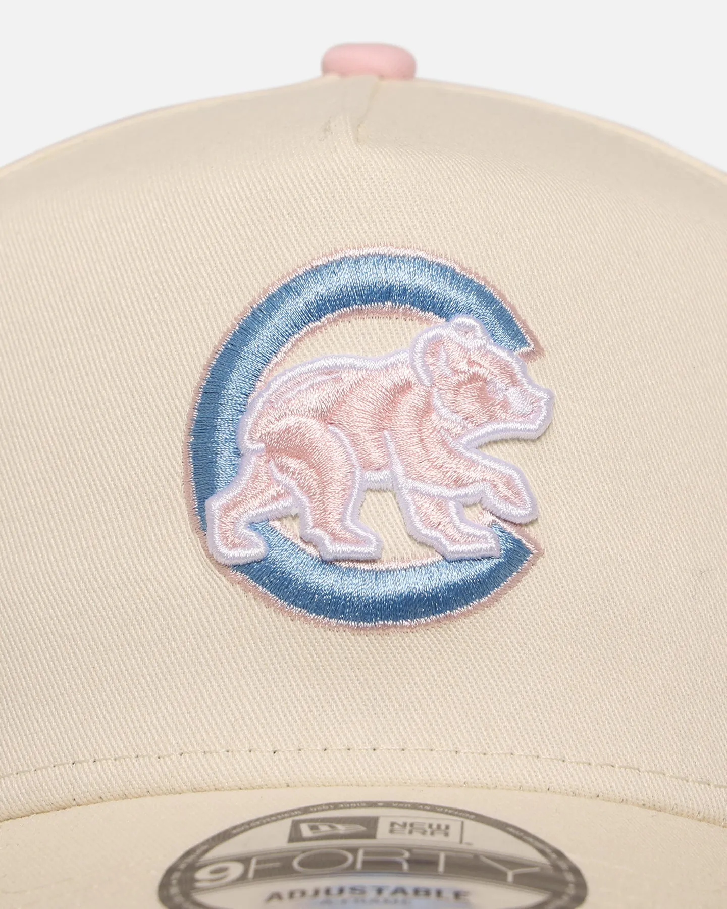 New Era Chicago Cubs 'Pastel' 9FORTY A-Frame Snapback Chrome White sold by Culture Kings product image thumbnail 5
