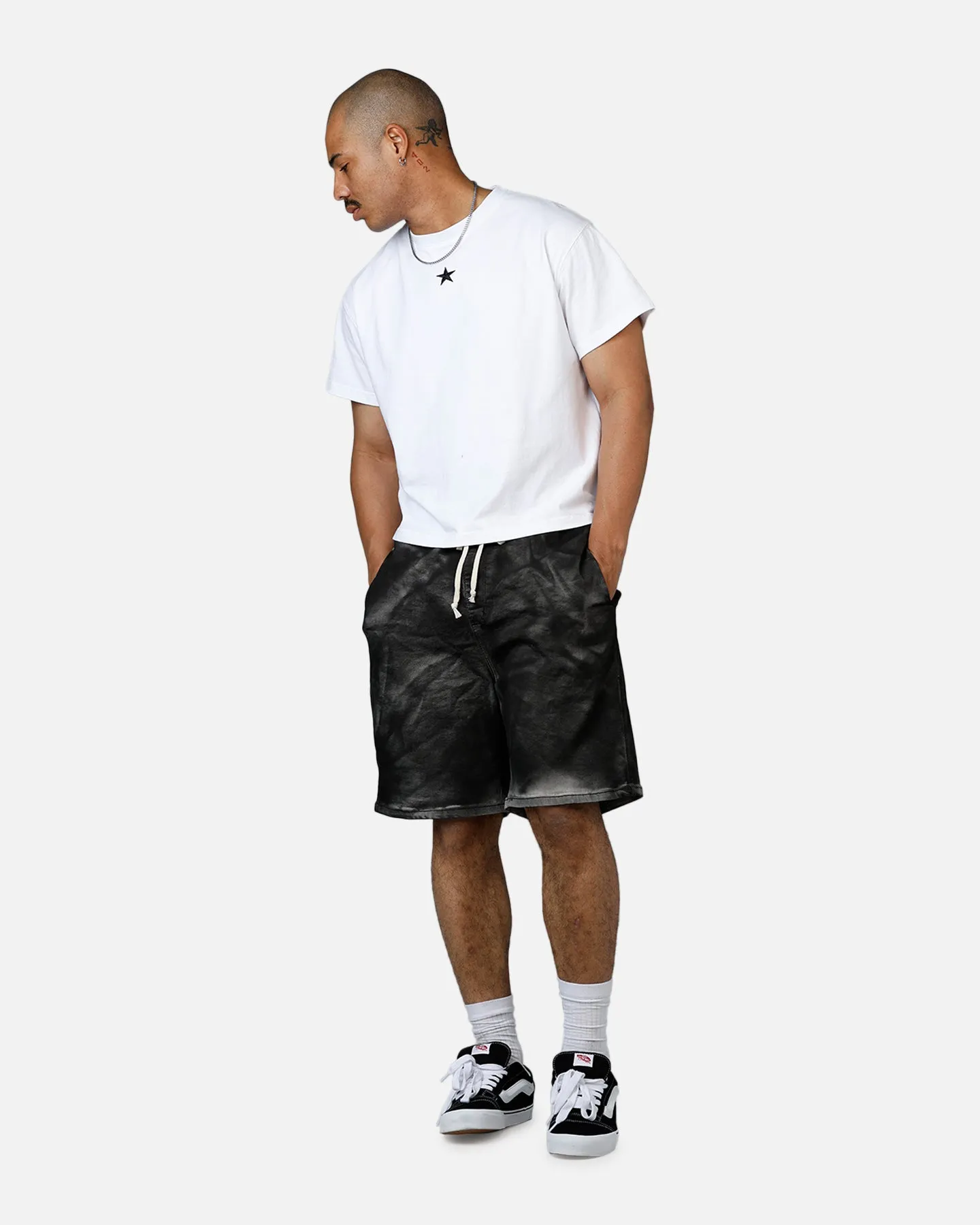 MNML Stone Charred Shorts Charcoal Grey sold by Culture Kings product image thumbnail 2