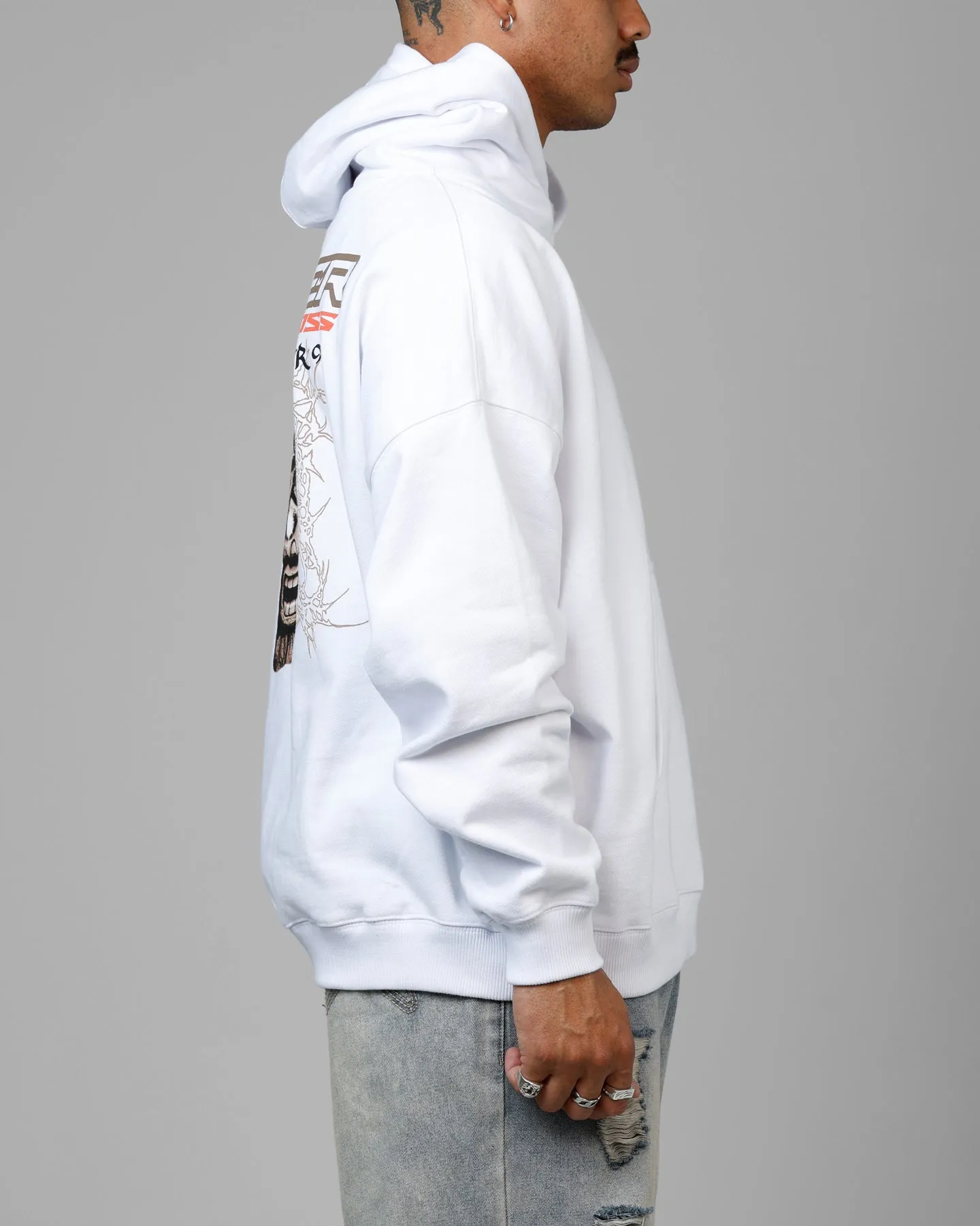 Loiter Summer Motocross Premium Hoodie White sold by Culture Kings product image thumbnail 4