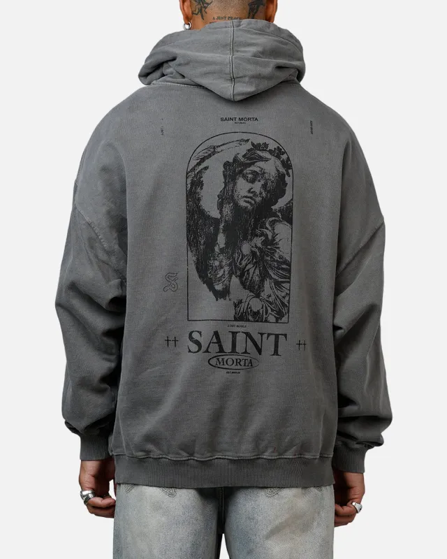 Saint Morta Lost Souls Premium Hoodie Washed Charcoal sold by Culture Kings