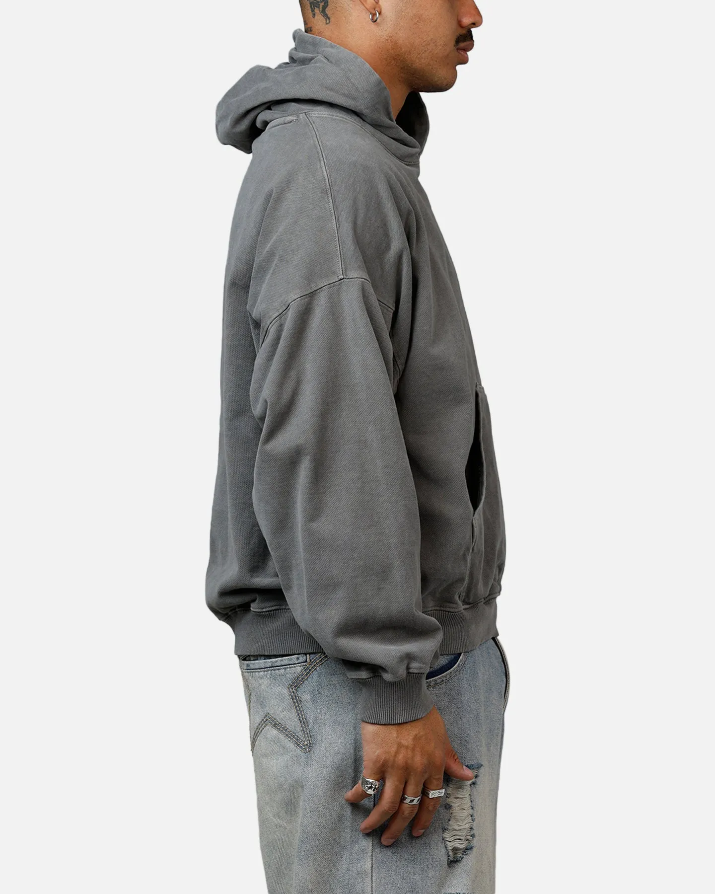 Saint Morta Black Doves Premium Hoodie Washed Charcoal sold by Culture Kings product image thumbnail 4