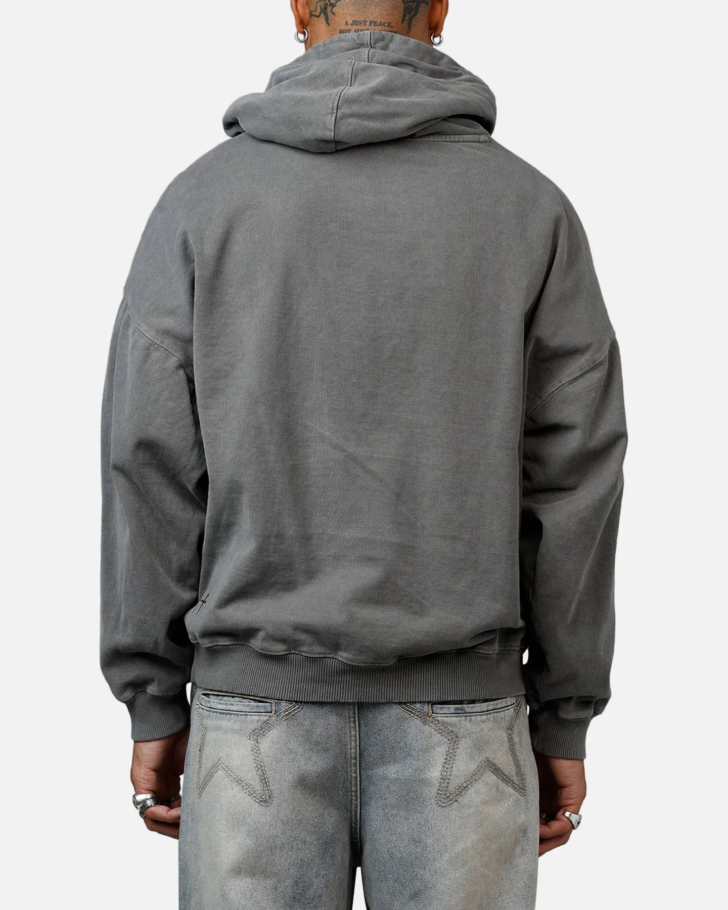 Saint Morta Black Doves Premium Hoodie Washed Charcoal sold by Culture Kings product image thumbnail 2