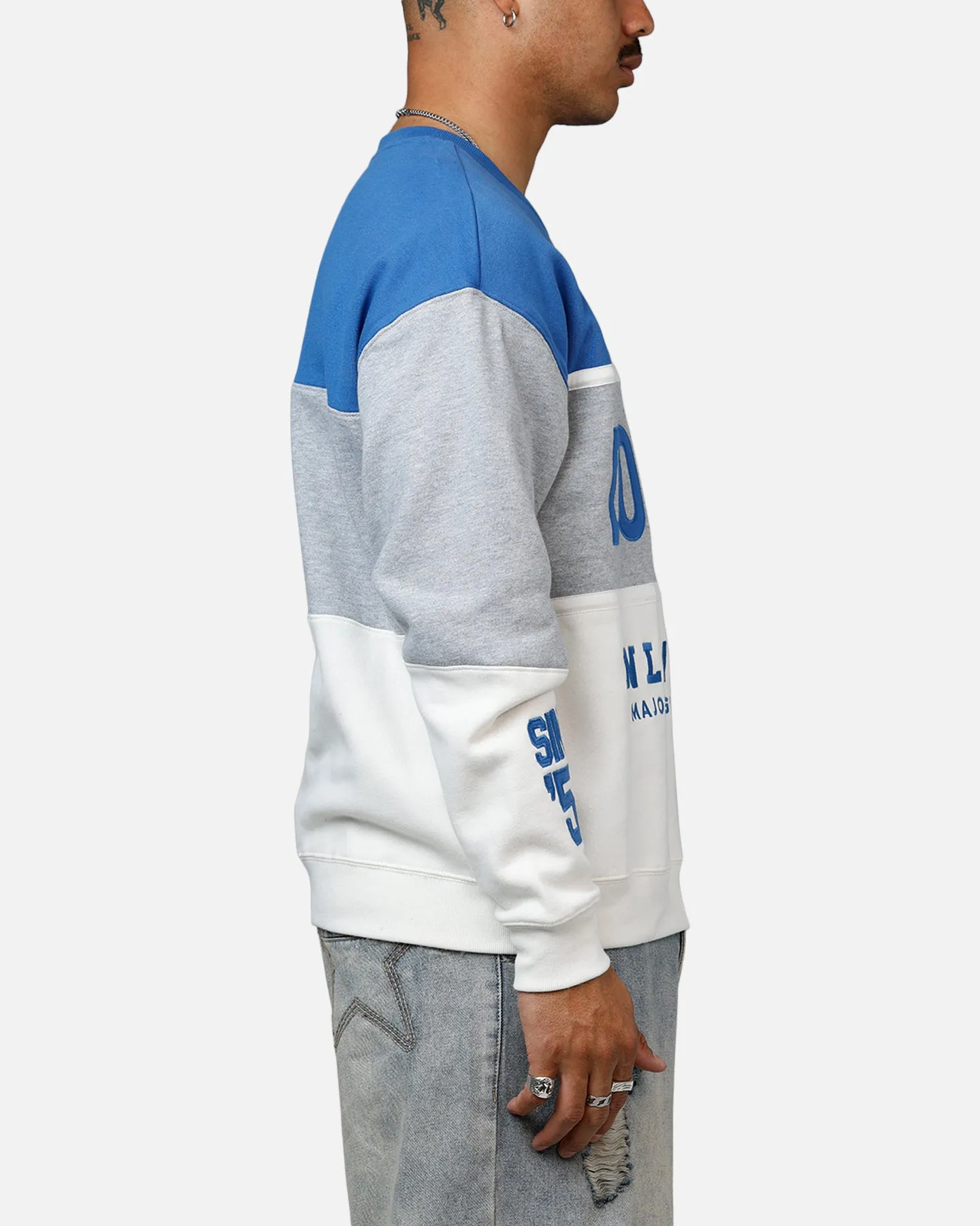 47 Brand Los Angeles Dodgers On Five Crewneck Blue/Grey sold by Culture Kings product image thumbnail 4