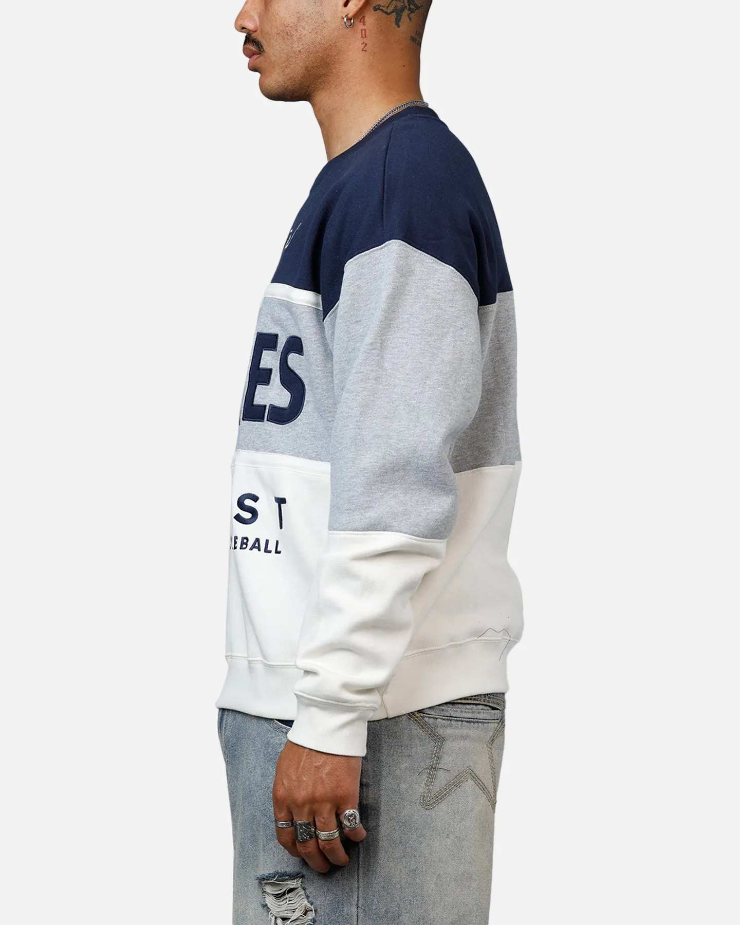 47 Brand New York Yankees On Five Crewneck Navy/Grey sold by Culture Kings product image thumbnail 5