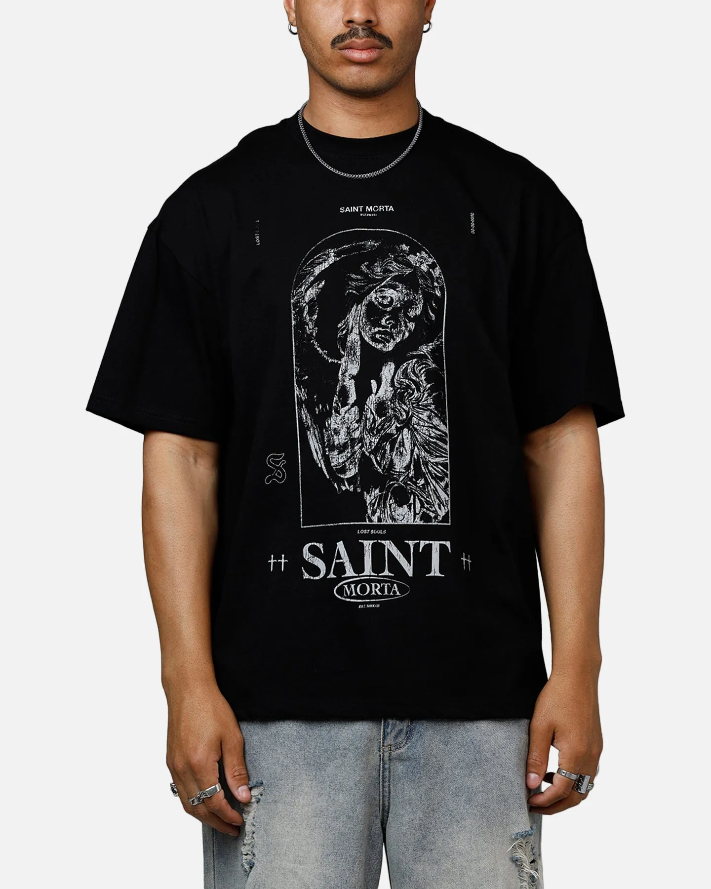 Saint Morta Lost Souls Heavyweight T-Shirt Black sold by Culture Kings