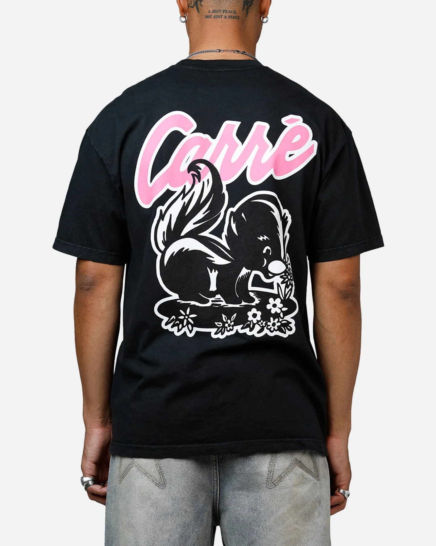 Carre Pepe Heavyweight T-Shirt Black Acidwash sold by Culture Kings