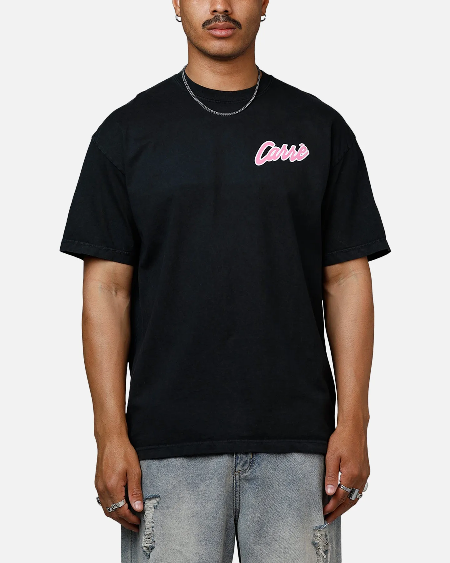 Carre Pepe Heavyweight T-Shirt Black Acidwash sold by Culture Kings product image thumbnail 2