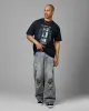 Loiter Phonebooth Vintage Drop T-Shirt Black Acidwash sold by Culture Kings