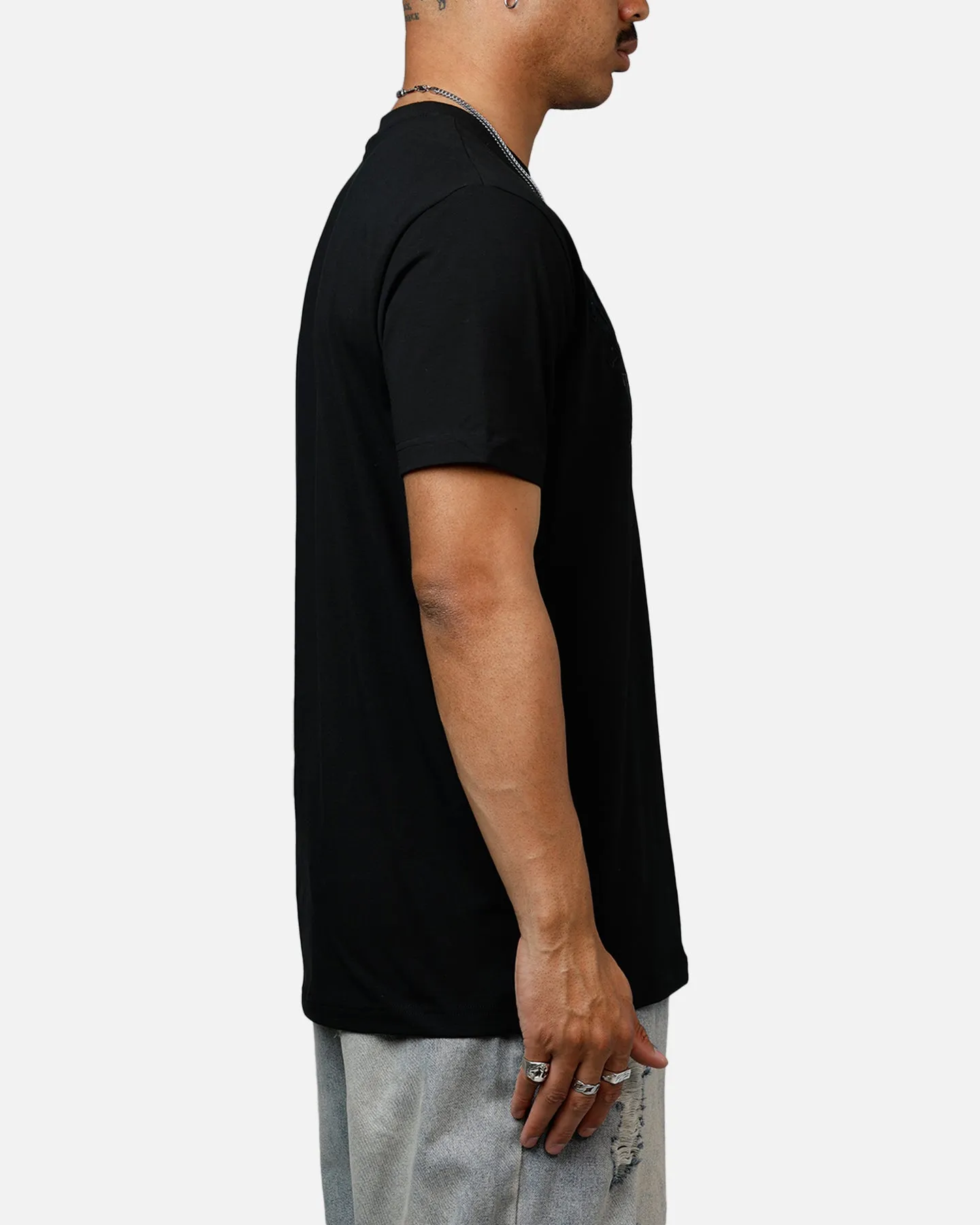 New Era New York Yankees Logo Select T-Shirt Black/Black sold by Culture Kings product image thumbnail 4