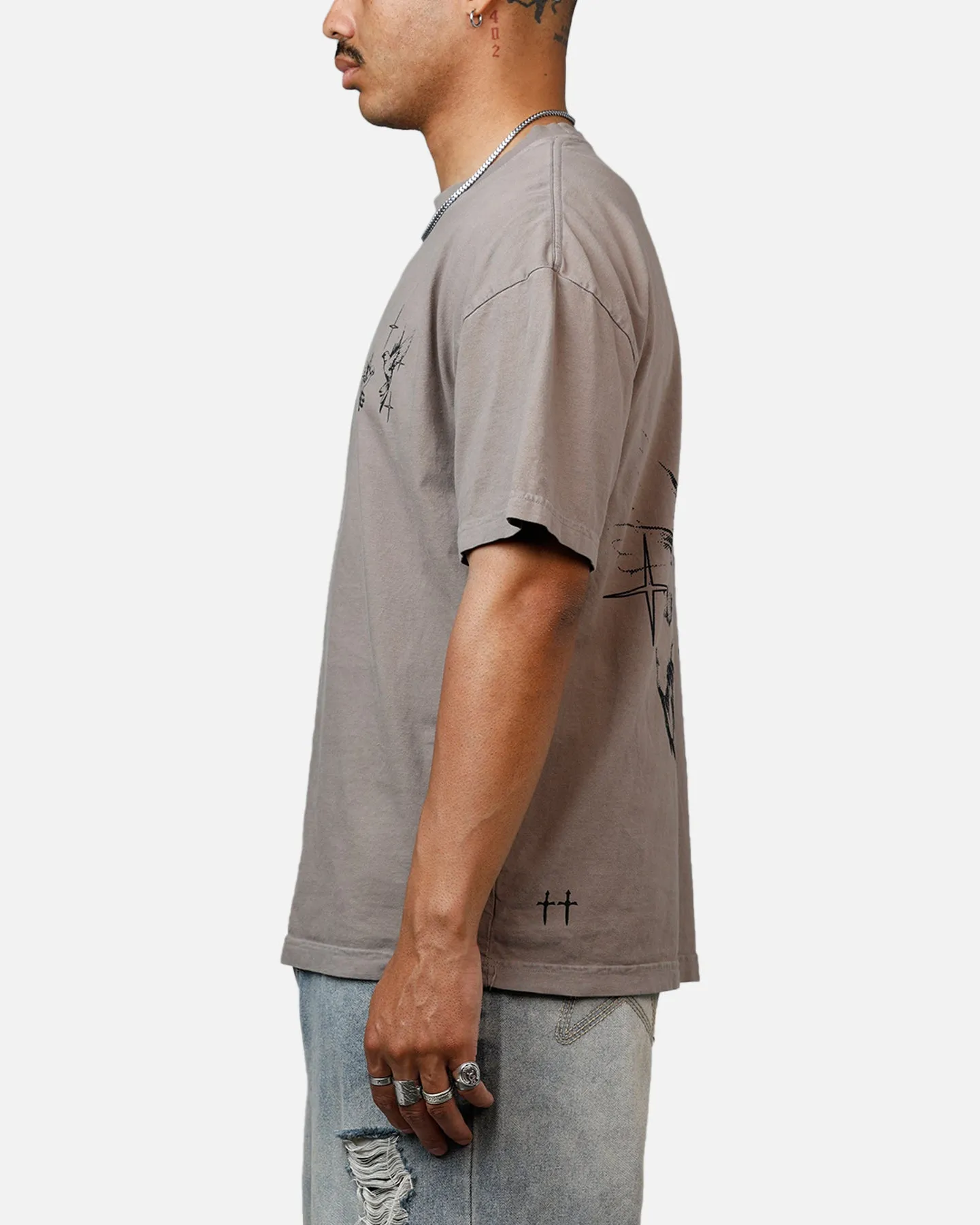 Saint Morta Destiny Rising T-Shirt Vintage Khaki sold by Culture Kings product image thumbnail 5