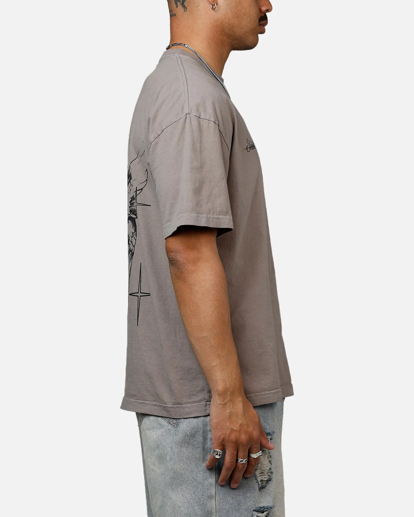 Saint Morta Destiny Rising T-Shirt Vintage Khaki sold by Culture Kings product image thumbnail 4