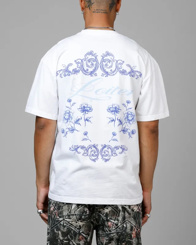 Loiter Fine China Heavyweight T-Shirt White sold by Culture Kings