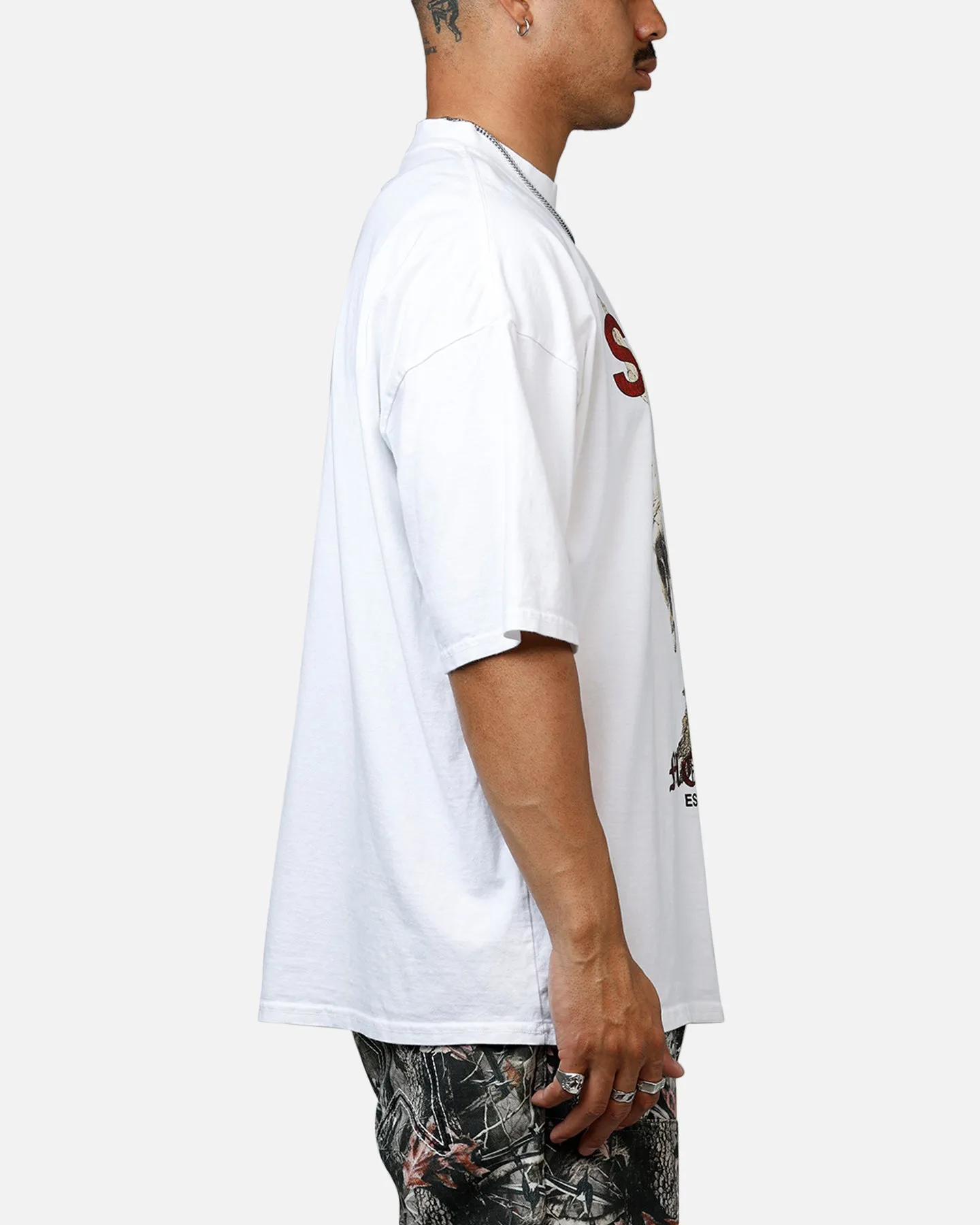 Saint Morta Heavens Mock T-Shirt White sold by Culture Kings product image thumbnail 4