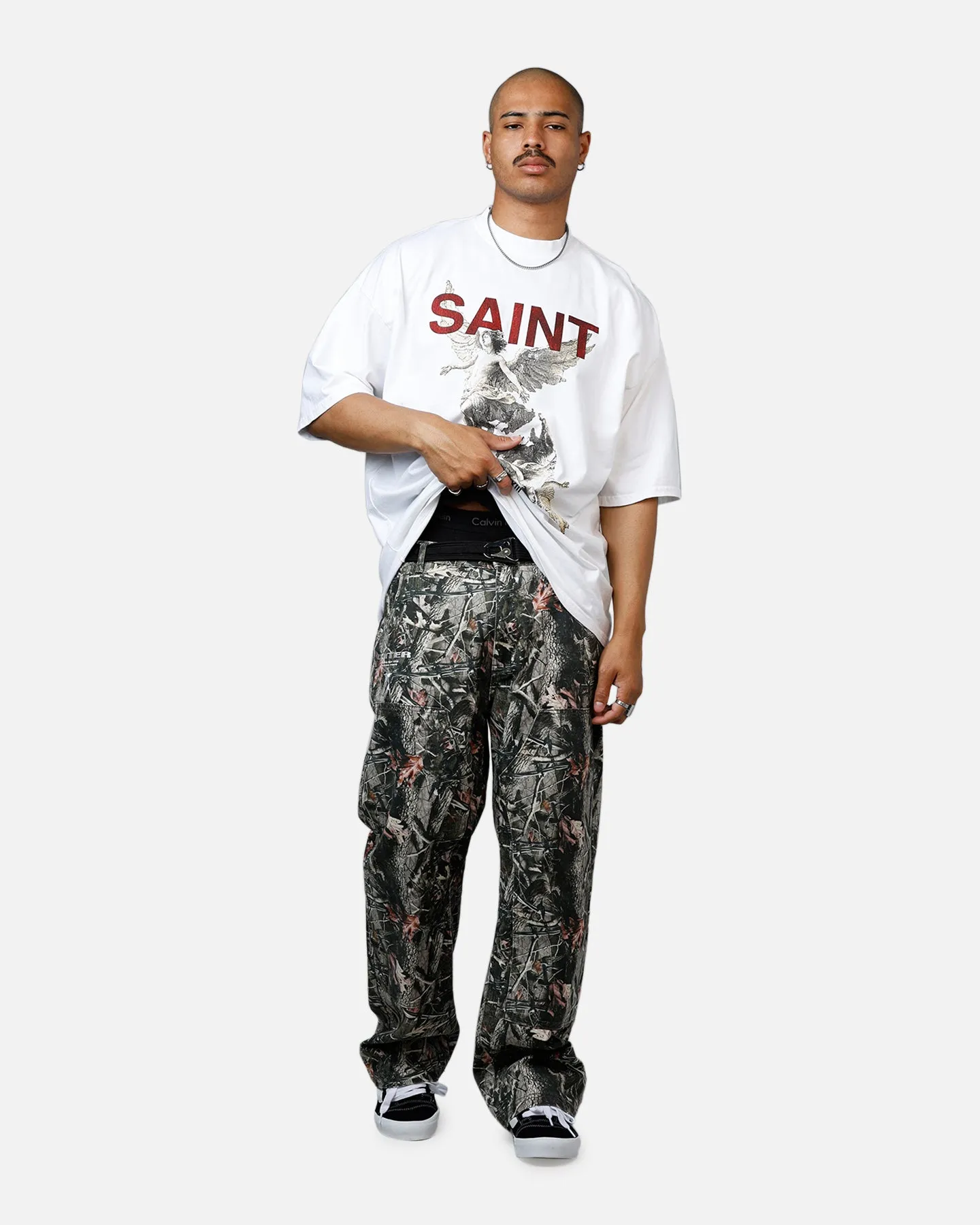 Saint Morta Heavens Mock T-Shirt White sold by Culture Kings product image thumbnail 3